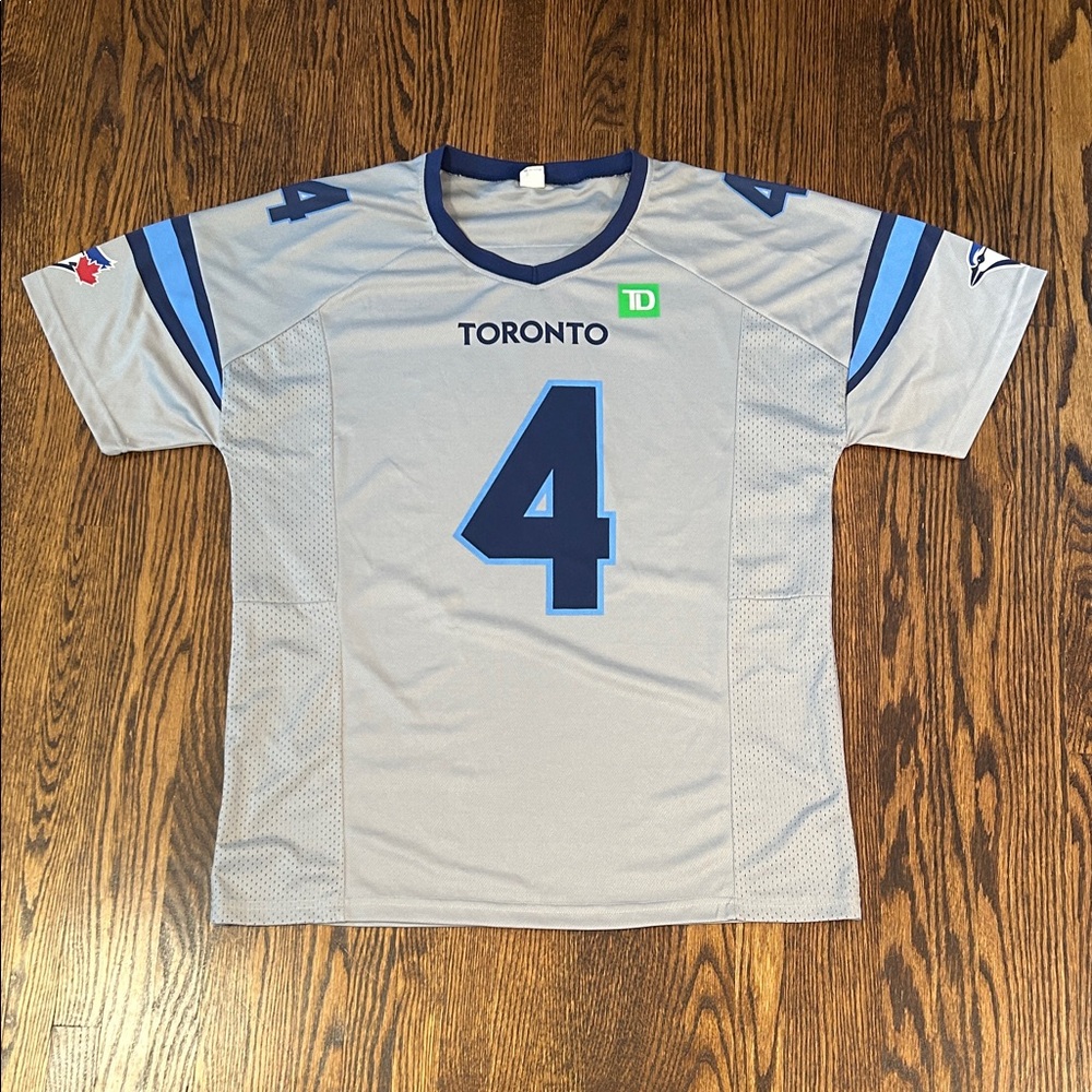 Toronto Blue Jays George Springer Football Promo Jersey